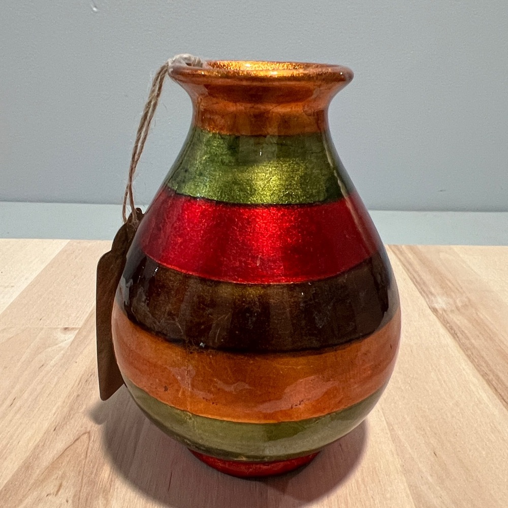 Vintage Chinese Enamel Decorative Vase